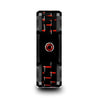 BARON Men’s Ceramic Ring With Black And Red Carbon Fiber Ruby Setting - 8mm