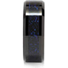 Malden Men’s Black Tungsten Band Celtic Dragon Blue Carbon Fiber Inlay - 8mm