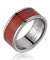 ARES Pink Wood Wedding Band Titanium Genuine Inlay - 8mm