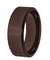 Beveled Men’s All Brown Tungsten Wedding Band With Brushed Center - 8 mm