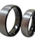 Bevin Tungsten Ring With Curved Brush Finish and Ion Plated Black On The Inside 6mm & 8mm
