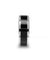 CAINE Watch Band Style Men’s Tungsten Ring With Black Ceramic Inlay - 8mm