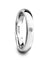 Calliope Domed Diamond Tungsten Carbide Ring Highly Polished 4mm - 8mm