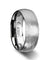 COCO Domed Tungsten Carbide Ring With Wire Brushed Finish Style 6mm & 8mm