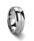 CRUZ Domed Tungsten Carbide Ring with Braided Platinum Inlay - 6mm & 8mm