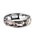 Domed Tungsten Black and Gray Camo Wood Wedding Ring For Men & Women 6mm - 10 mm