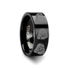 Frankfort Vader Star Wars Black Tungsten Engraved Ring - 4mm - 12mm
