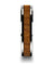 Genuine Teak Wood Inlaid Tungsten Wedding Band With Beveled Edges 6mm - 10mm
