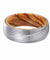 GRANT Domed Damascus Steel Wood Rings w/ Bocote Sleeve 8mm