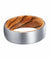 GRIAN Brushed Tungsten Carbide Wedding Band w/ Bocote Wood Sleeve 8mm
