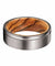 HARTO Men’s Grooved Tungsten Wedding Ring w/ Bocote Wood Sleeve 8mm