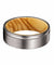 KALIN Men’s Grooved Tungsten Carbide Ring w/ Olive Wood Sleeve - 8MM