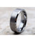 Kamron Tungsten Wedding Band For Men & Women W/ Brushed Center and Beveled Edges 6mm