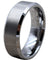 Keran Tungsten Carbide Wedding Band With High Polished Beveled Edges and Brushed Center 6mm & 8mm
