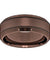 Marcus Men’s Brown Tungsten Wedding Band With Beveled Edges - 8 mm