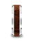 Men’s Carpathian Wood Inlaid Tungsten Wedding Band With Polished Beveled Edges 8mm