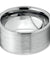 Men’s Classic Tungsten Wedding Band Pipe Cut Extra Wide with Brushed Finish - 12mm