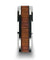 Mens Tungsten Carbide Koa Wood Inlaid Wedding Ring With Beveled Edges 4mm - 12 mm