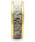 Natick Yellow Gold Inlaid Tungsten CArbide Ring with Deer Antler Inlay - 8mm