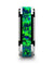 Opal Tungsten Wedding Band Green Blue Inlay Beveled Polished Finish 6mm & 8mm