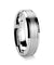 VIBIUS Beveled Tungsten Carbide Wedding Band with Double Grooves 6mm & 8mm