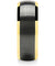 Whitman Yellow Gold Plated Beveled Tungsten Ring w/ Brushed Gunmetal- 8mm